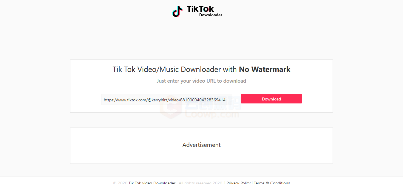 TikTok视频和音乐无水印下载器PHP网站源码 更新至v1.3