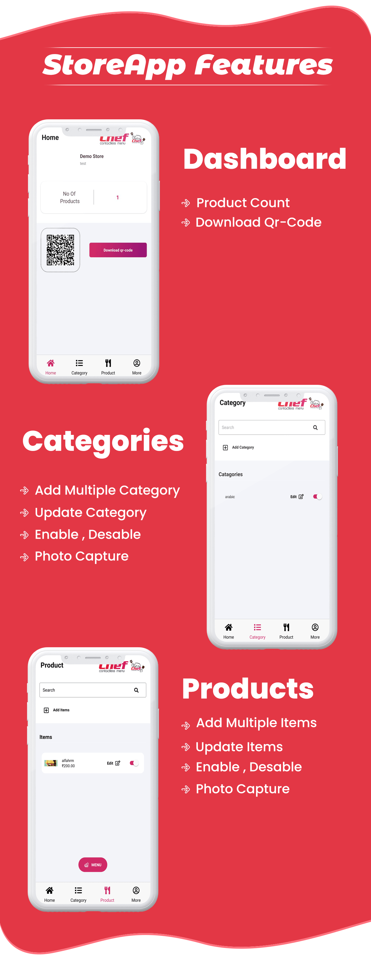 [8.2]looChef多餐厅点餐订餐外卖系统React Native双端App源码