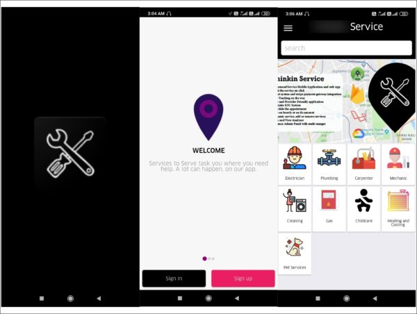 【FService v1.6.8】仿Urbanclap按需服务/日常生活服务预约原生Android应用APP源码