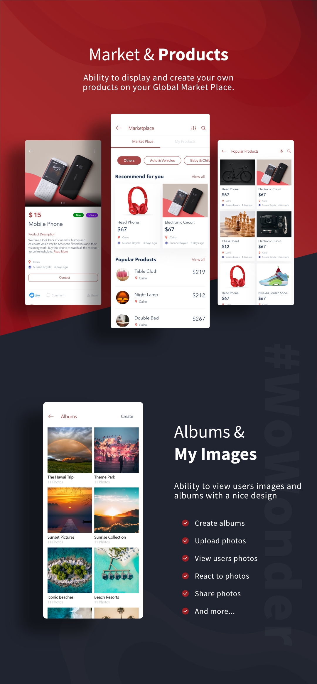 WoWonder Timeline仿微信朋友圈社交时间线Xamarin工程C#源码V5.1.2