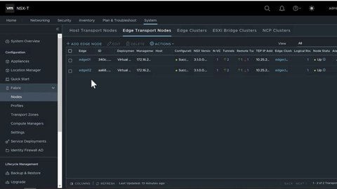 虚拟云网络VMware NSX-T数据中心联邦基础入门视频教程