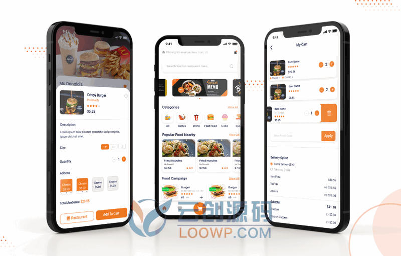 全开源多餐厅点餐订餐外卖系统双端APP源码全套V8.1.1