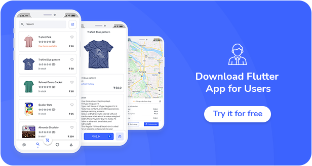 【EmallFlux 2.0.1】商超商城购物派送Android+iOS移动应用Flutter跨端APP源码 含用户+骑手+商家端