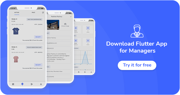 【EmallFlux 2.0.1】商超商城购物派送Android+iOS移动应用Flutter跨端APP源码 含用户+骑手+商家端