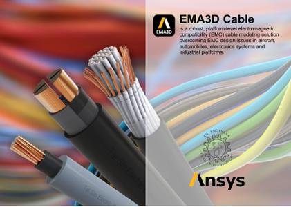 有限差分时域 (FDTD) 求解器ANSYS EMA3D Cable 2022 R1破解版下载