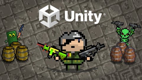 Unity平台Roguelike地牢射击游戏全开发流程视频教程