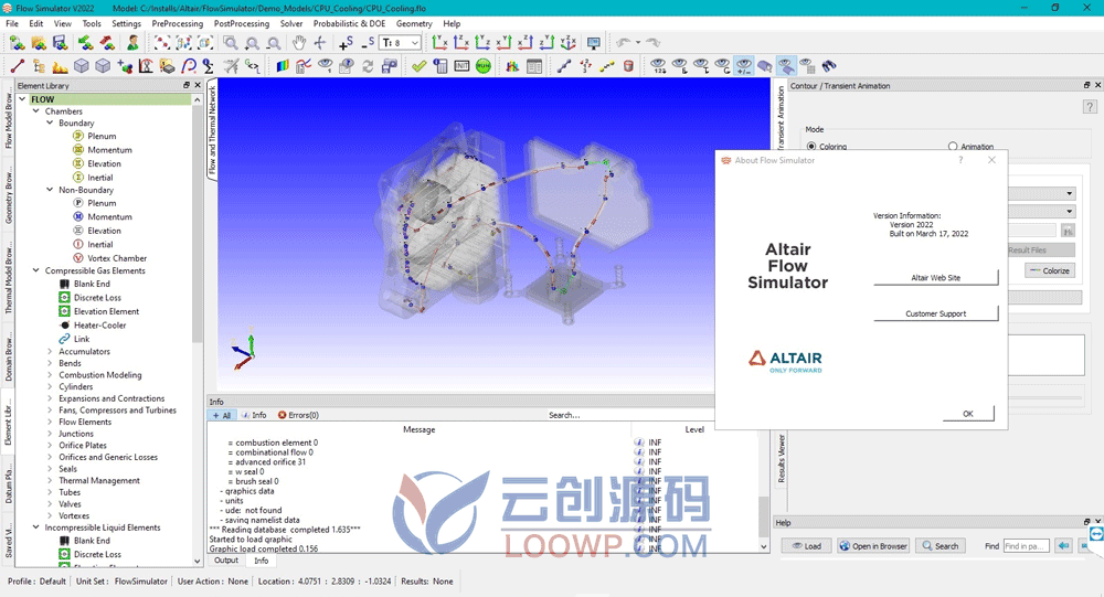 流体模拟软件Altair Flow Simulator破解版 2022.2.0 x64