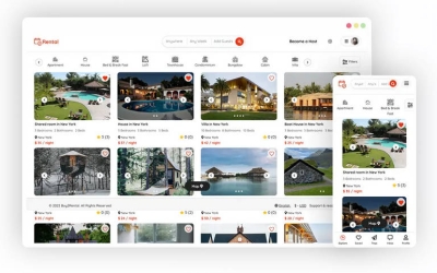 旅游短租平台源码_仿Airbnb民宿预订源码_双端原生APP+Web
