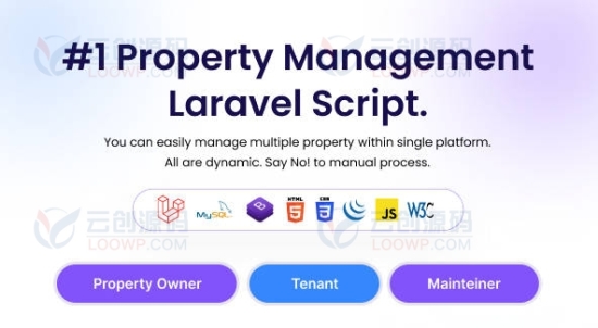 MProperty全开源Laravel多房地产管理系统PHP网站源码V2.1