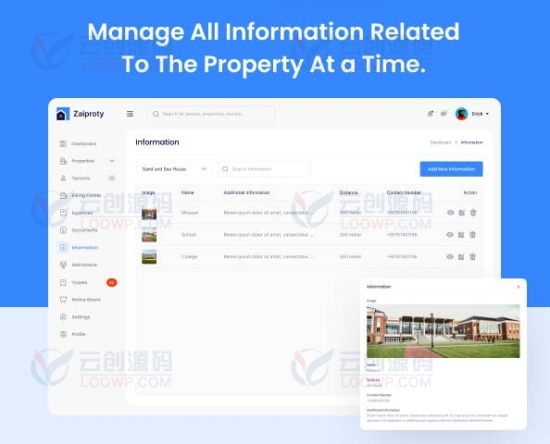MProperty全开源Laravel多房地产管理系统PHP网站源码V2.1