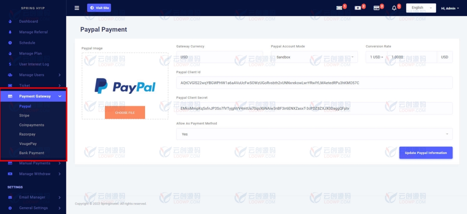 RIOMax多语言Laravel高收益定期投资分红系统PHP源码V13.0 含4首页模板