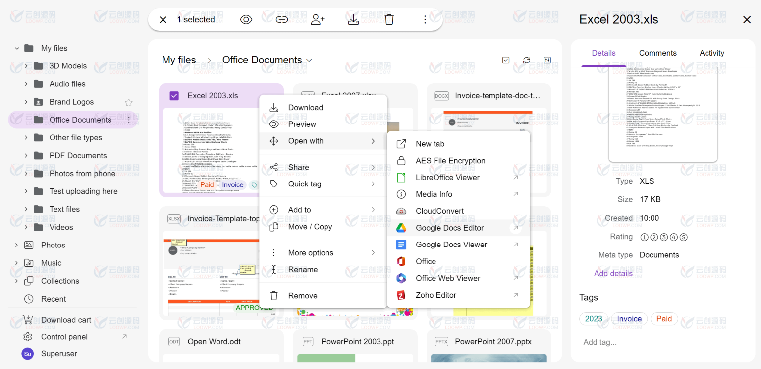 FileSync仿谷歌云盘自托管私有网盘系统PHP源码V3.1.0 文件云存储/同步/分享