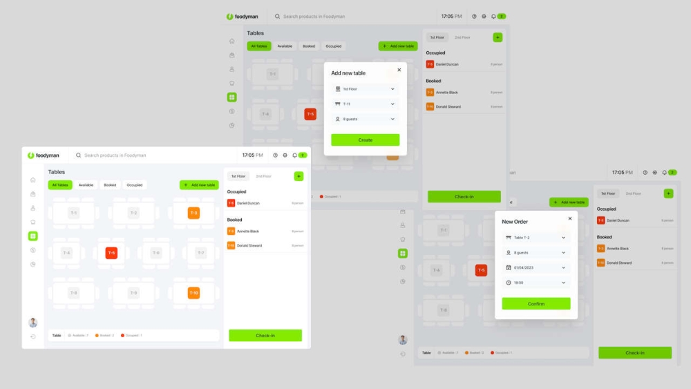 FoodBase单餐厅管理系统全端APP解决方案(POS+厨房+服务员|iOS+安卓+桌面)