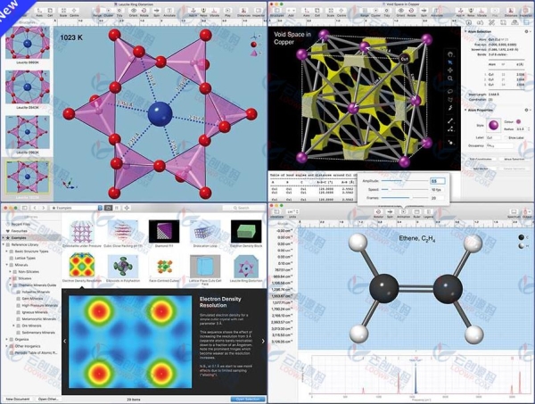 CrystalMaker破解版V11.0.2.300 晶体和分子结构可视化软件